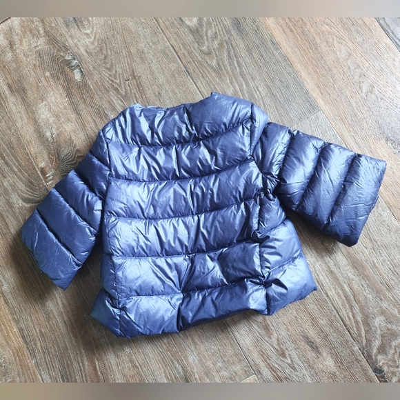 Nicholas & Bear light weight down jacket with flared sleeves and lace detail. 2Y - Picture 2 of 4